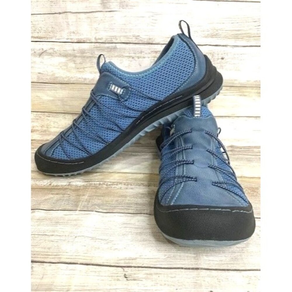 Jambu Womens Sporty Too Eco Vegan Athletic Shoes Size‎ 9.5M in Blue